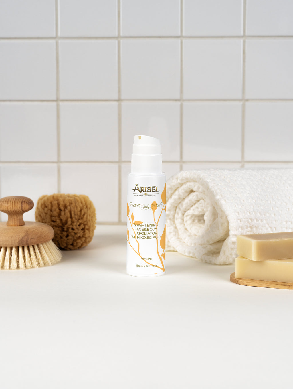 Brightening Face&Body Exfoliator with Kojic Acid