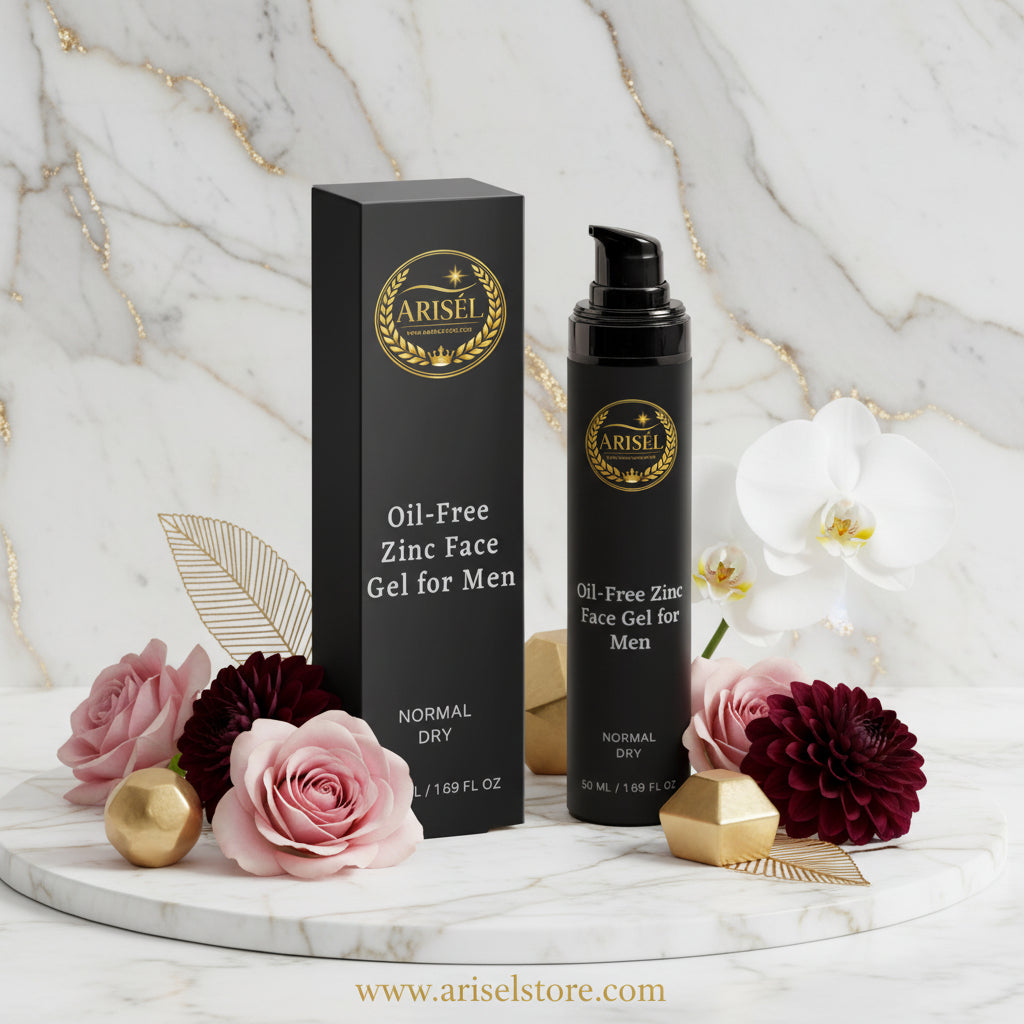 Oil-Free Zinc Face Gel for Men