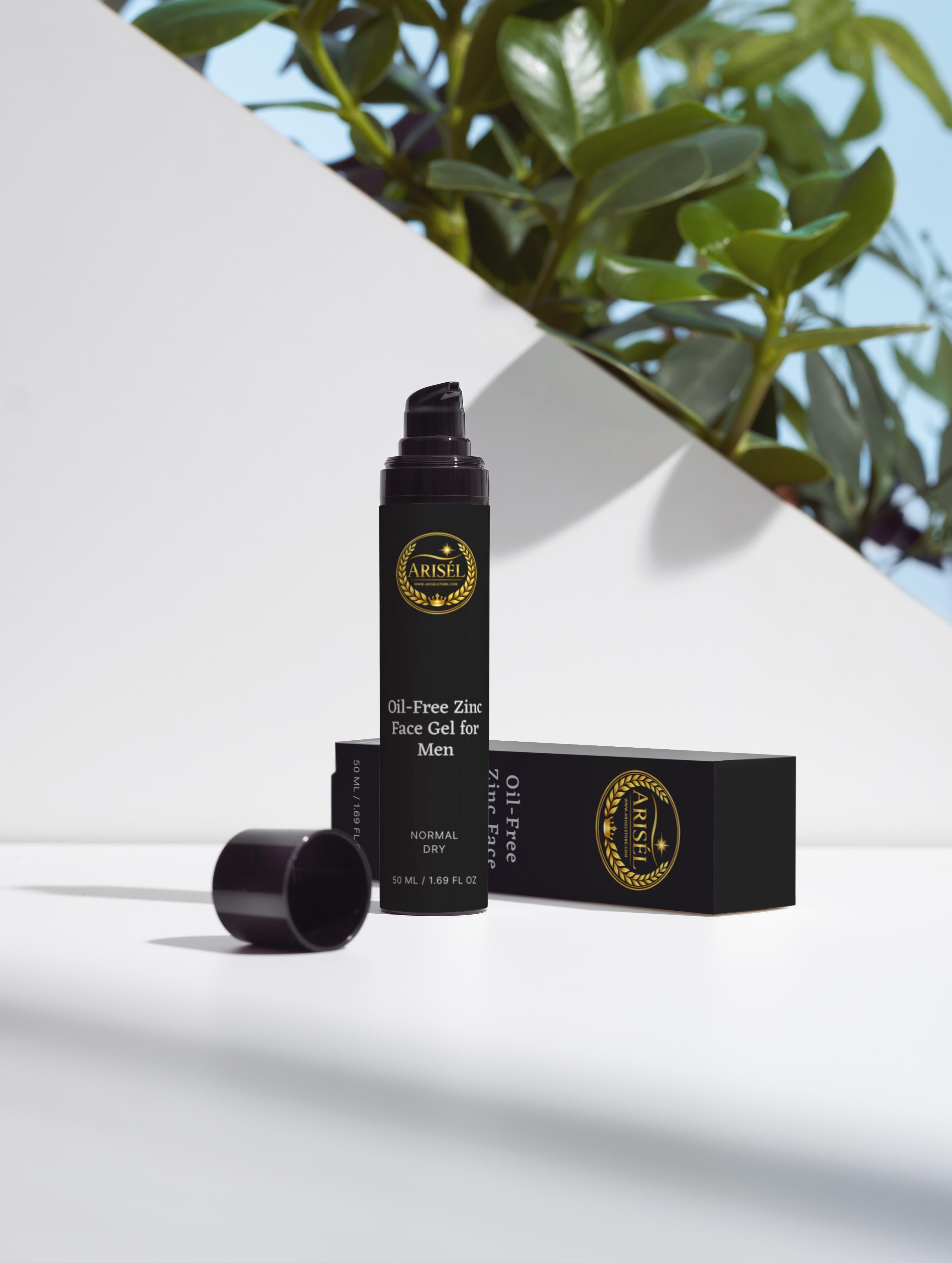 Oil-Free Zinc Face Gel for Men