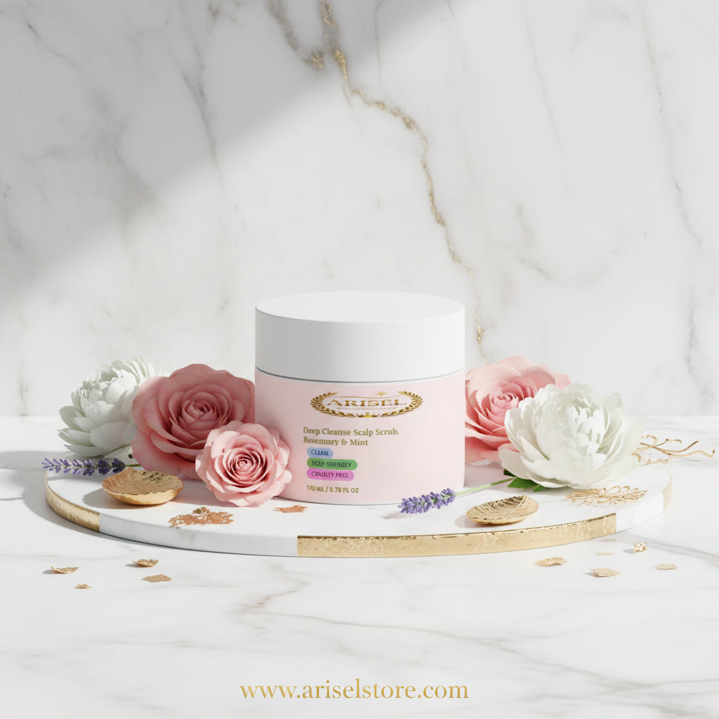 Deep Cleanse Scalp Scrub, Rosemary & Mint