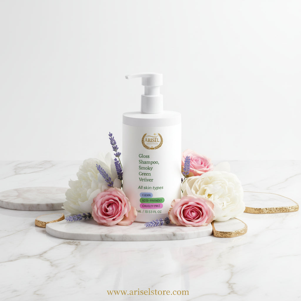 Gloss Shampoo, Smoky Green Vetiver