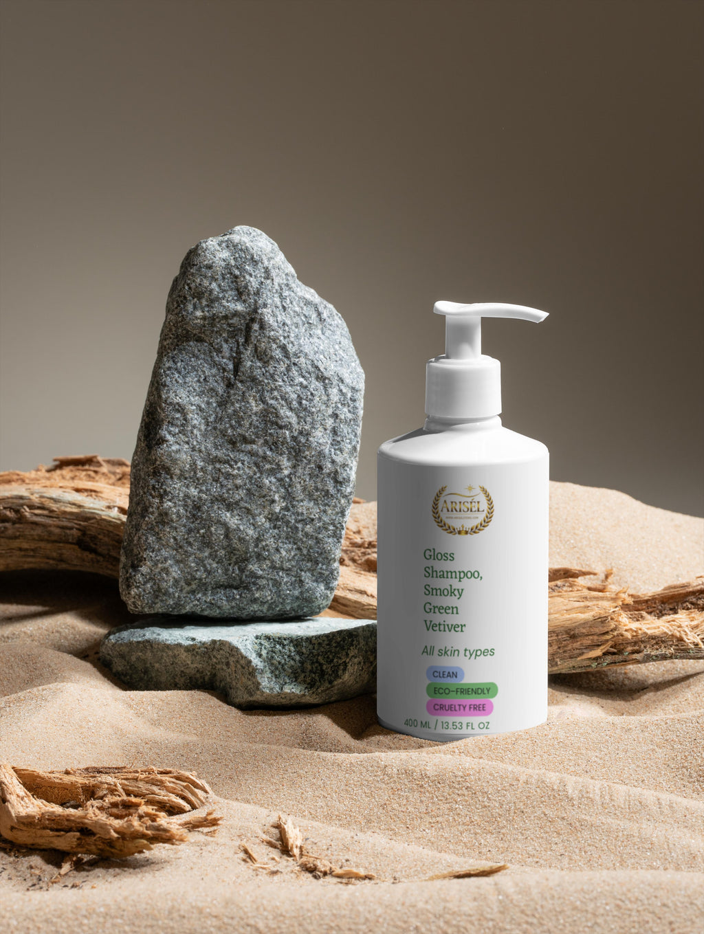 Gloss Shampoo, Smoky Green Vetiver