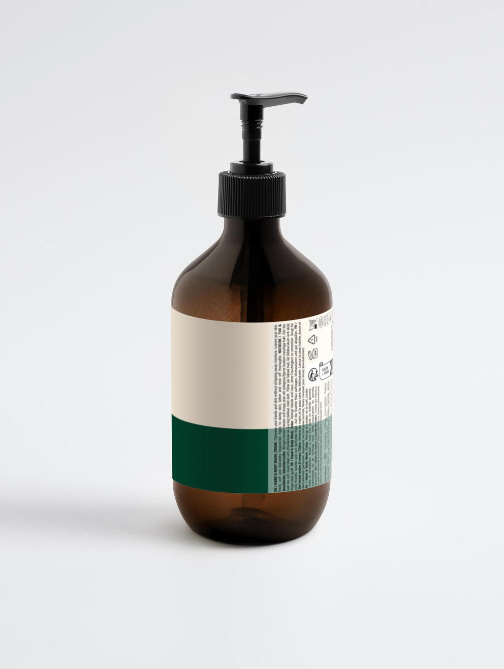 Hand & Body Wash, Peppermint & Dark Cedar