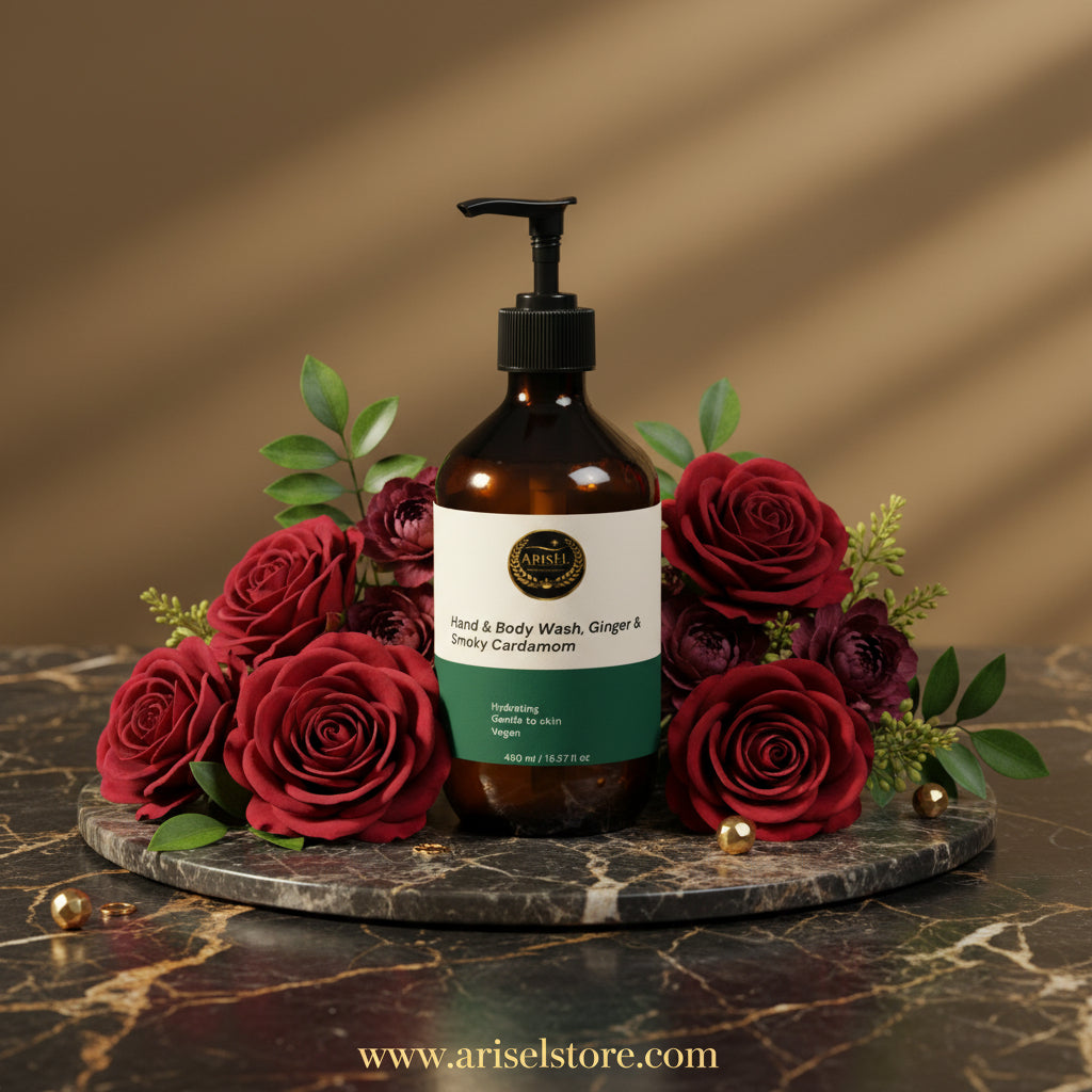 Hand & Body Wash, Ginger & Smoky Cardamom