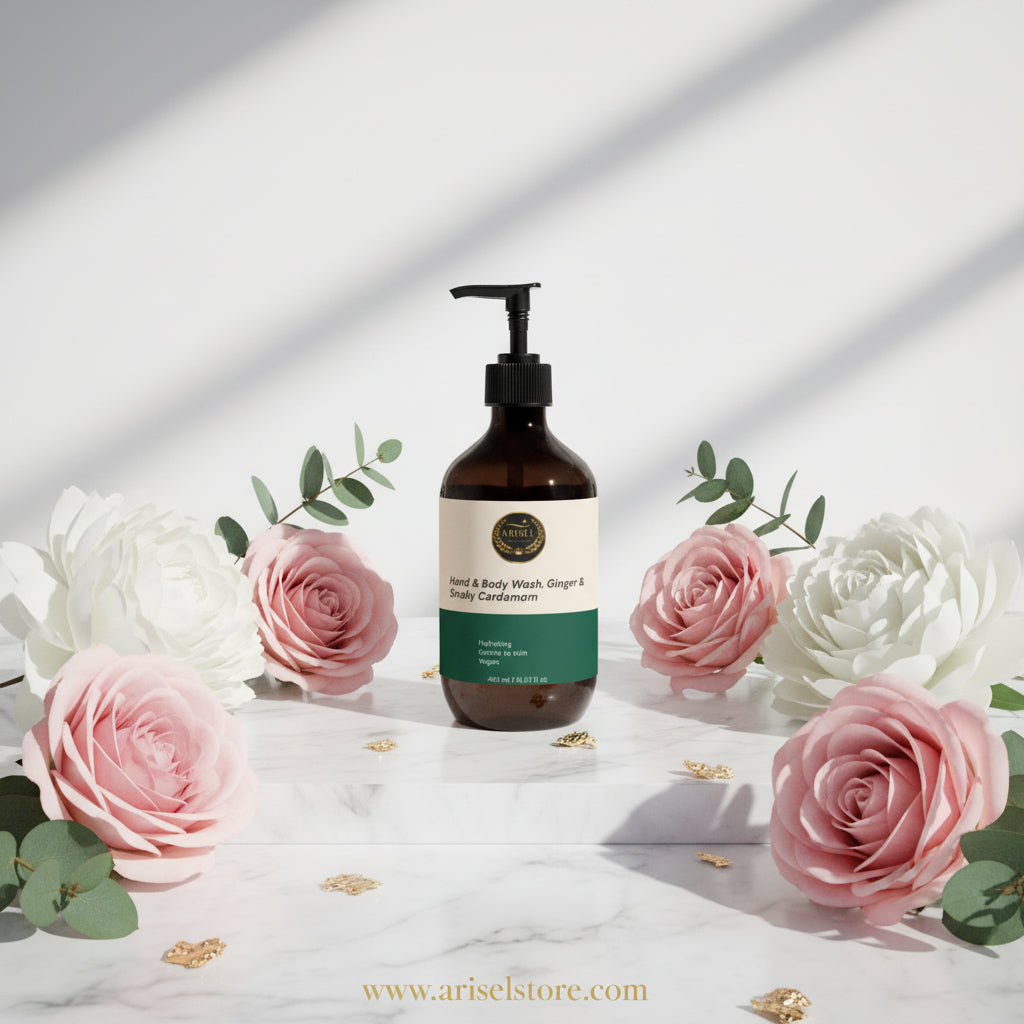 Hand & Body Wash, Ginger & Smoky Cardamom