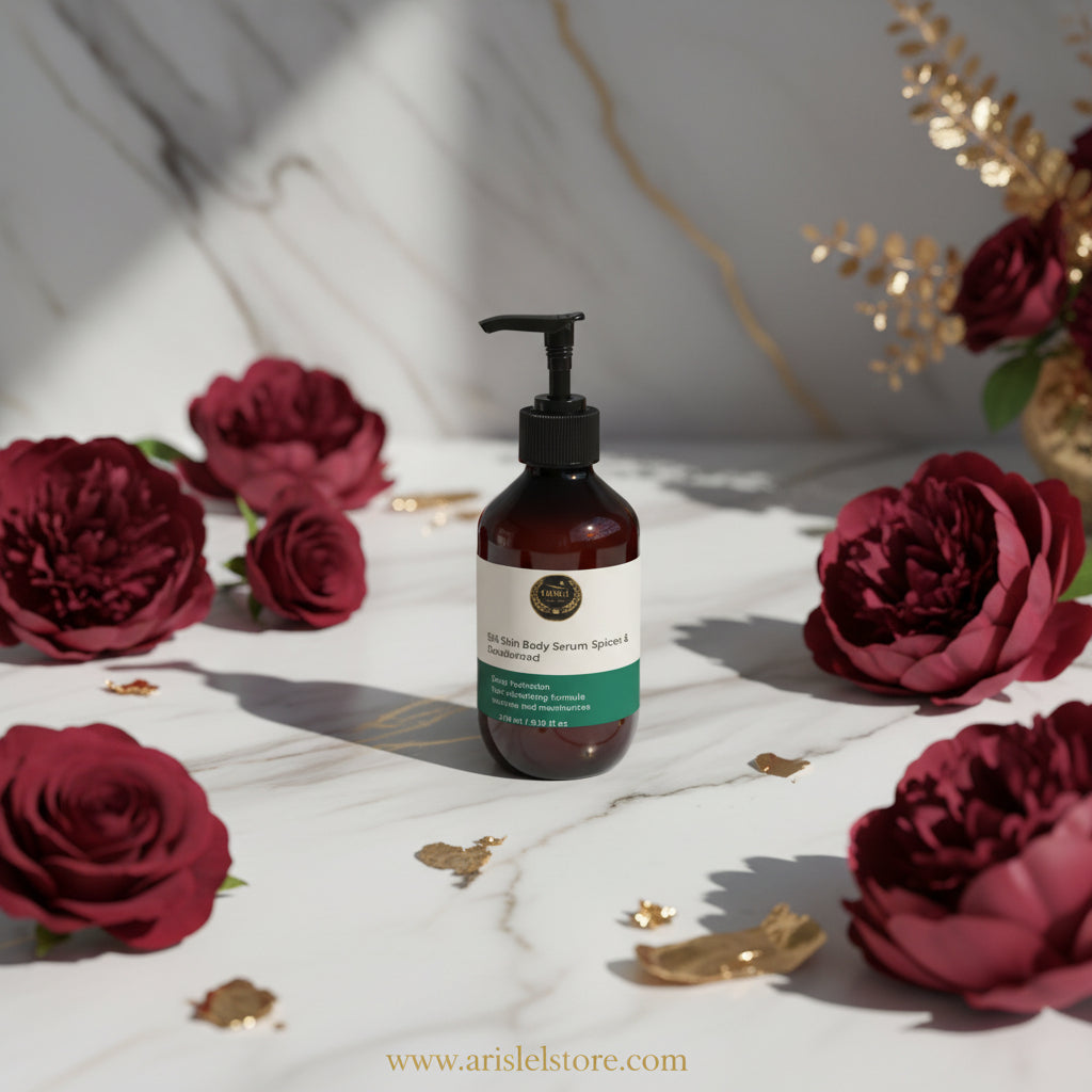 Silk Skin Body Serum, Spices & Sandalwood